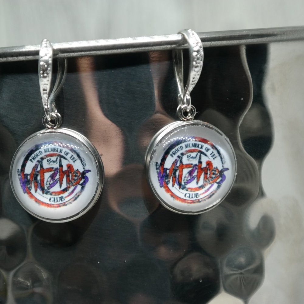 Halloween Stud Graphic Earrings
